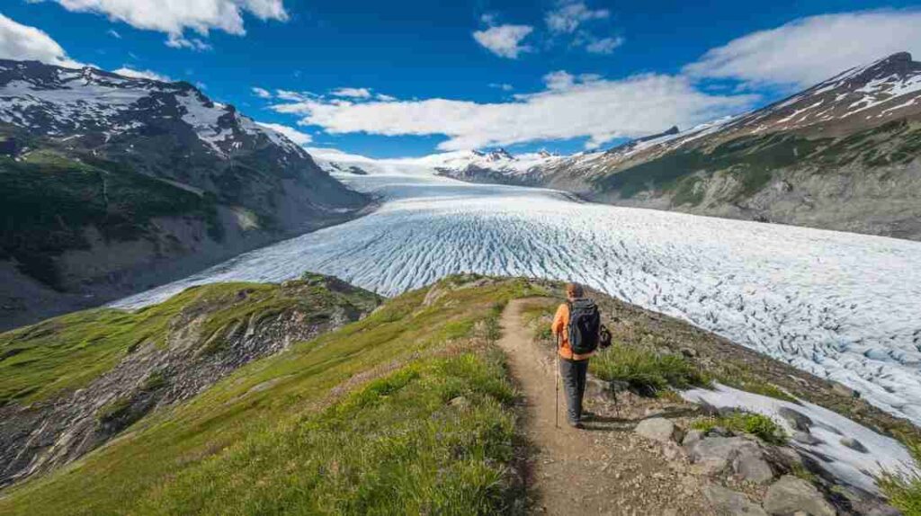 harding icefield trail