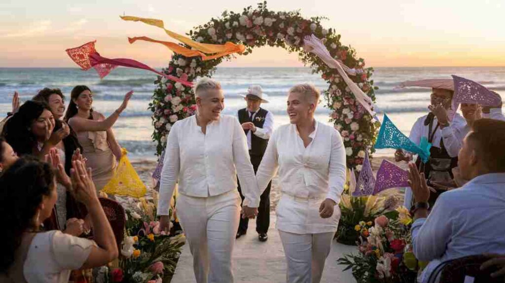 LGBTQ+ friendly wedding planners in mexico